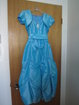 Classy light Blue Dress size 14 -With Silver Pin