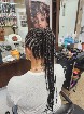 Coiffure tresses africaines,  twist, crochet,  nat