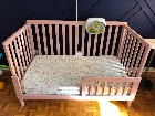 Baby Crib + Toddler conversion Kit(Mint Condition)