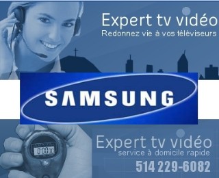 Réparation de téléviseur Samsung