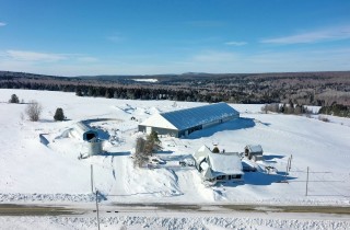 St-Camille : Ferme de chèvres laitières 158 acres