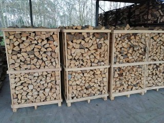 Bois chauffage conditionnement propre.