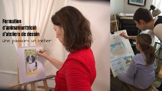 Formation animatrice d'ateliers de dessin