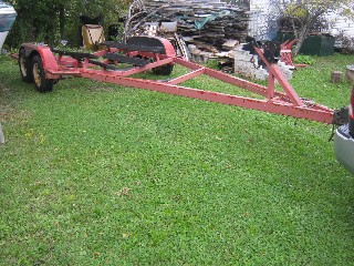 Trailer 2 essieux 20-22 pieds