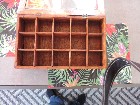 Coffre pour mettre des sachets de thé
