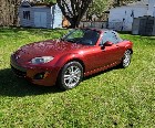 Mazda MX5-GS ROUGE DÉCAPOTABLE 