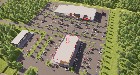 Local commercial 1500-11500pc Centre d'achat neuf 