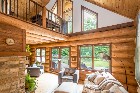 * MAISON À ÉTAGES EN BOIS ROND * SUTTON *