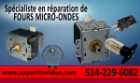 Réparation de fours micro-ondes
