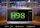 Réparation de fours micro-ondes