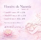 Naomie disponible jeudi 12 mars