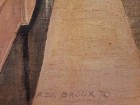 F. De Broux, Peinture &agrave; l'huile sur toile 1970