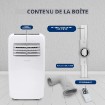 Climatiseur &eacute;lectrique portatif SereneLife 8000BTU