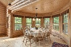 Luxueux chalet en bois rond, Fiddler Lake Resort