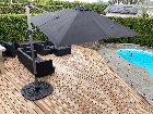 Parasol pivotant 10&rsquo;