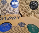 78 tours, lot de 35 disques