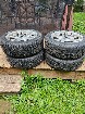 225/55/R18 Pneus d&rsquo;hiver sur jantes d&rsquo;aluminium BM