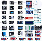 Mega kit d&rsquo;&eacute;lectronique, Arduino, Oscilloscope