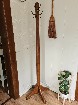 patere en ch&ecirc;ne avec 4crochets en laiton 66pcs de 