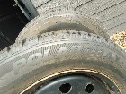 pneu hiver 225/65/r17 mont&eacute; sur roue
