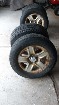 4 pneus d hiver avec rim toyota rv4